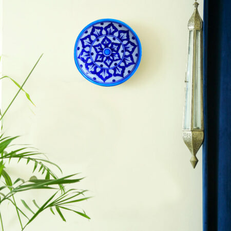 Wall Plate in blue color