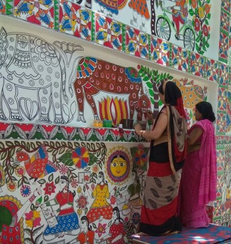 BHITTI CHITRA – THE POSITIVE STROKES OF MADHUBANI ART